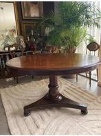 Tafel. Laat Empire mahoniehouten tafel, Ophalen of Verzenden