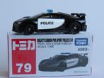 Tomica Asia nr79 Bugatti Chiron Politie 1/63 3inch tomy, Ophalen of Verzenden, Nieuw, Auto