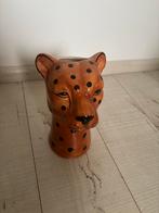 Cheetah Vaas - Klein Model 24cm, Huis en Inrichting, Gebruikt, Overige kleuren, Aardewerk of Porselein, Ophalen of Verzenden
