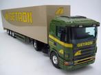 Tekno - Scania 114 miniatuur '' Getron '' 1:50, Ophalen of Verzenden, Gebruikt, Bus of Vrachtwagen, Tekno