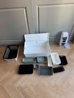 Ikea opbergbox met diverse plastic bakjes, Doe-het-zelf en Verbouw, Kratten en Dozen, Ophalen, Doos, Minder dan 35 cm, Minder dan 50 cm