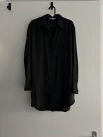 Lange zwarte blouse ZARA, Kleding | Dames, Blouses en Tunieken, H&M, Ophalen of Verzenden, Zo goed als nieuw, Maat 36 (S)