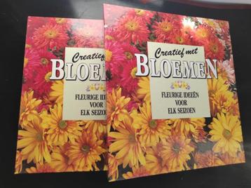 Creatief met Bloemen, twee mappen, Lekturama bloemschikken beschikbaar voor biedingen