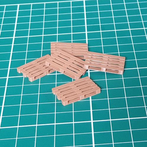 Euro Pallet – Set van 5 (Schaal 1:50), Hobby en Vrije tijd, Modelauto's | 1:50, Nieuw, Bus of Vrachtwagen, Overige merken, Ophalen of Verzenden
