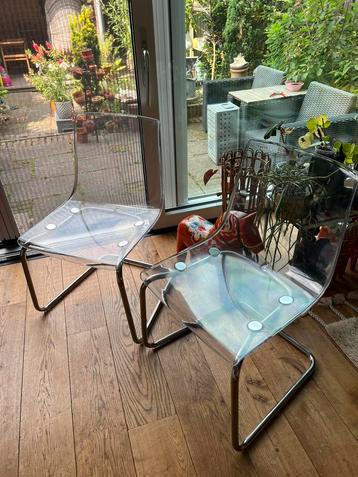 Design Ikea Tobias Eetkamerstoel Transparant Chrome P Stuk beschikbaar voor biedingen