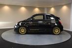 Abarth 595 C 1.4 Turbo Scorpioneoro *1/2000 Limited Edition*, Gebruikt, Zwart, Cabriolet, Leder en Stof
