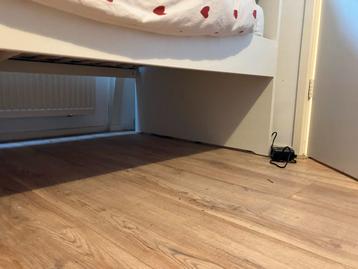 Slakt bedframe 90x200 met lattenbodem + matras - afbeelding 1