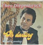 Theo diepenbrock oh darling vinyl single, Ophalen of Verzenden, Zo goed als nieuw, Nederlandstalig, Single