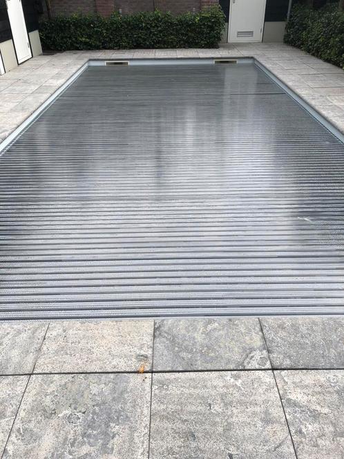 Zwembaddek Aquadeck solar!, Tuin en Terras, Zwembaden, Gebruikt, Inbouwzwembad, Minder dan 80 cm, 400 cm of meer, 300 cm of meer