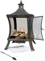 Hestia tuinhaard, terraskachel, open haard.  NIEUW, Ophalen, Nieuw, Hout, Houtkachel