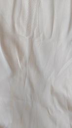 2 mooie lange gordijnen crème kleur met figuurtje, Ophalen, 100 tot 150 cm, 200 cm of meer, Zo goed als nieuw
