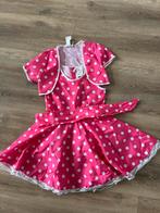 Jurk carnaval roze 128, Kinderen en Baby's, Carnavalskleding en Verkleedspullen, Meisje, Gebruikt, 122 t/m 128, Ophalen