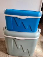 2 Curver Koelboxen + 4 Koelelementen, Ophalen, Gebruikt, Koelbox, Koelelement