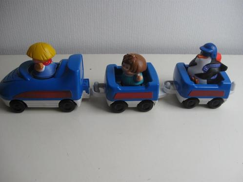 Fisher price auto met 2 wagentjes met inhoud en geluid, Kinderen en Baby's, Speelgoed | Fisher-Price, Gebruikt, Auto of Voertuig