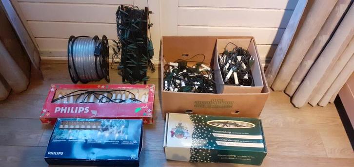 Diverse gebruikte kerstverlichting!!, Diversen, Kerst, Ophalen