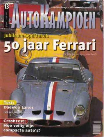 Autokampioen 13 1997 : Volvo V70R / S70R - Audi A8 - Ferrari beschikbaar voor biedingen