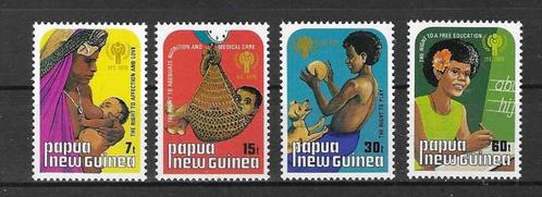 Papoea-Nieuw-Guinea Michel 377-380 postfris  JAAR VH KIND, Postzegels en Munten, Postzegels | Oceanië, Postfris, Ophalen of Verzenden
