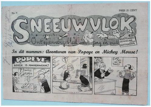 Sneeuwvlok 1945-1946-1947 GEVRAAGD  € 11.000 beloning, Boeken, Stripboeken, Gelezen, Eén stripboek, Ophalen of Verzenden