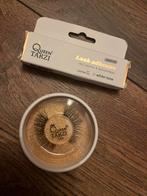 Queen Tarzi lashes/wimpers (+ lijm), Verzenden, Nieuw, Zwart, Ogen
