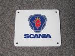 SCANIA EMAILLE RECLAMEBORD, Verzamelen, Merken en Reclamevoorwerpen, Ophalen, Zo goed als nieuw, Reclamebord