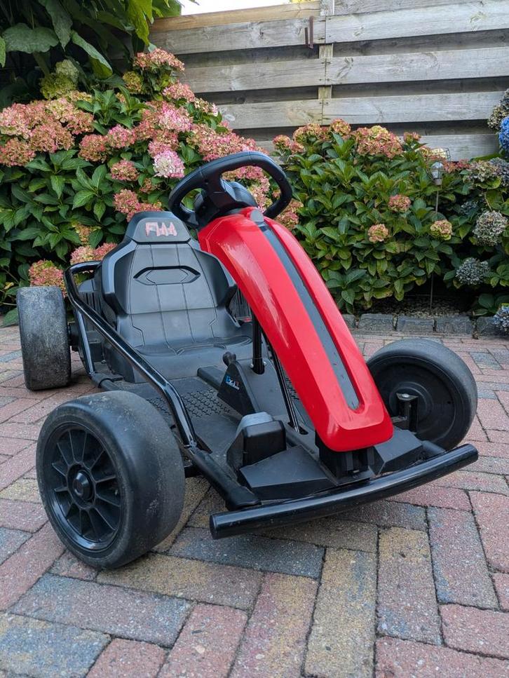 Elektrische Drift Kart 24V - Rood 8+, Kinderen en Baby's, Speelgoed | Buiten | Accuvoertuigen, Gebruikt, Ophalen