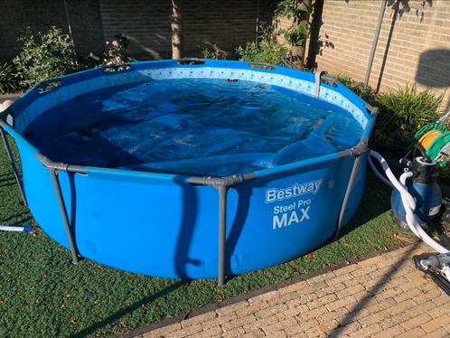 Uitgebreide Best way steel pro max zwembad 3m, Tuin en Terras, Zwembaden, Gebruikt, Opzetzwembad, Minder dan 80 cm, 200 tot 400 cm