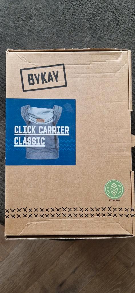 ByKay click carrier classic, Kinderen en Baby's, Babydragers en Draagdoeken, Zo goed als nieuw, Draagzak, Ophalen of Verzenden