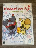Woezel en Pip - Iedereen is blij! DVD, Gebruikt, Alle leeftijden, Ophalen of Verzenden, Dieren