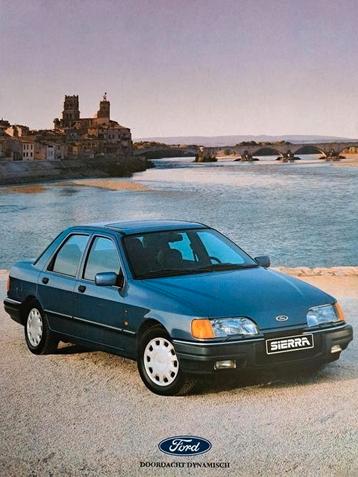 Ford Sierra brochure, veel uitvoeringen, nieuw  beschikbaar voor biedingen