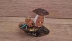 Leuk ei-vormig Omiyage Kokeshi paartje, Verzenden