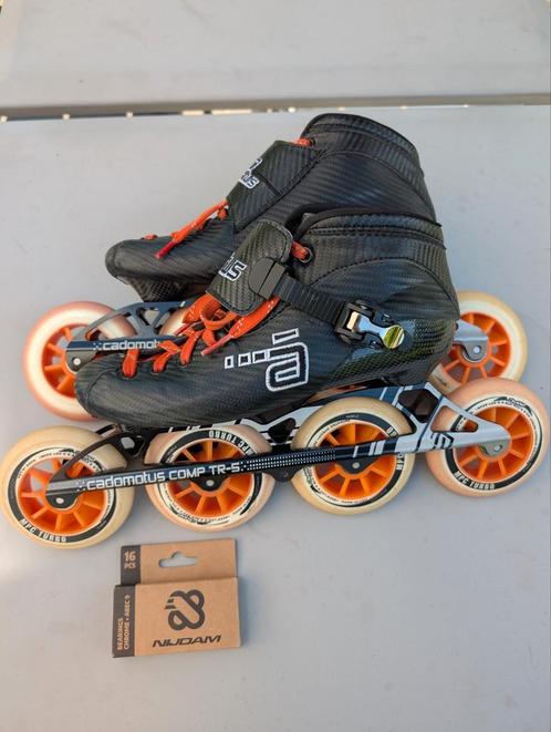 Cadomotus skeelers mt 42, Sport en Fitness, Skeelers, Zo goed als nieuw, Inline skates 4 wielen, Overige merken, Ophalen of Verzenden