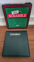 Scrabble reis-in Fraai etui- compleet- vintage-Ook Verzenden, Hobby en Vrije tijd, Gezelschapsspellen | Bordspellen, Reisspel