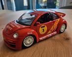 Volkswagen New Beetle cup 1999 1:18, Hobby en Vrije tijd, Modelauto's | 1:18, Ophalen of Verzenden, Zo goed als nieuw, Bburago