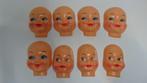Vintage poppen gezichten  New old stock, Ophalen of Verzenden, Gebruikt, Pop