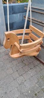 paarden schommel hout, Ophalen of Verzenden, Zo goed als nieuw