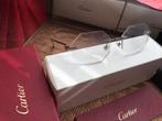 Cartier zonnebril kristal glazen diamant cut, Ophalen, Nieuw, Zonnebril, Overige merken