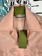 Gucci zachtroze zijden blouse maat IT 44 (NL 40) nieuw, Kleding | Dames, Blouses en Tunieken, Nieuw, Gucci, Maat 38/40 (M), Ophalen of Verzenden
