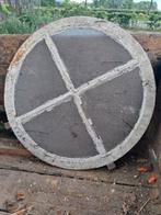 Antiek rond stalraam, Ophalen, Gebruikt
