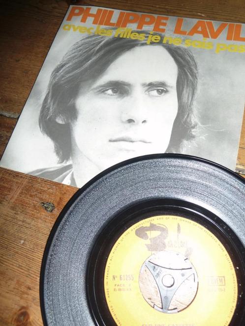 PHILIPPE LAVIL avec les filles je ne sais paslisette 1970, Cd's en Dvd's, Vinyl Singles, Gebruikt, Pop, Ophalen of Verzenden