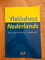 Vlekkeloos Nederlands - Spelling & Stijl Compleet, Boeken, Ophalen of Verzenden, Zo goed als nieuw, MBO, Alpha