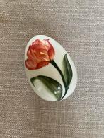 Decoratief Ei met Tulp, Antiek en Kunst, Ophalen of Verzenden