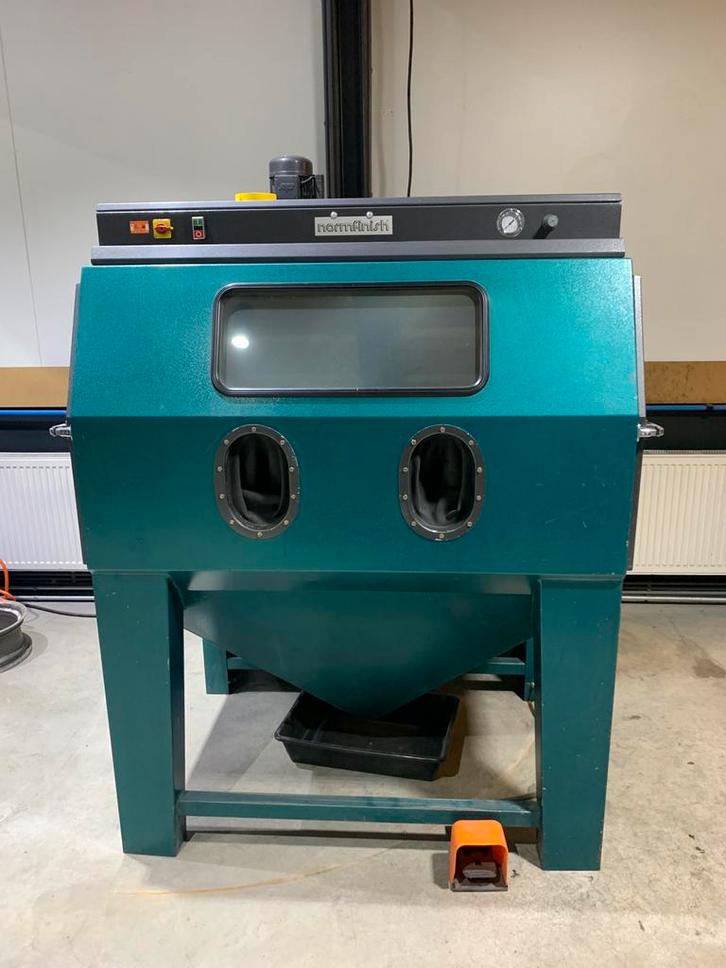 Straalkast Normfinish DI 14 straalcabine zandstralen, Doe-het-zelf en Verbouw, Gereedschap | Overige machines, Gebruikt, Ophalen