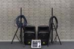 PA Behringer + Alto ZMX 52 Mixer + kabels, Gebruikt, Overige typen, 120 watt of meer, Ophalen