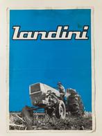 Landini trekker tractor folder brochure, Ophalen of Verzenden, Gelezen
