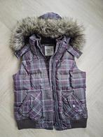 Bodywarmer paars/wit/bruin, Maat 38/40 (M), Paars, Ophalen of Verzenden, Zo goed als nieuw