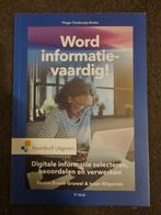 Word informatievaardig! - Saskia Brand-Gruwel, Ophalen of Verzenden, Zo goed als nieuw, HBO, Saskia Brand-Gruwel & Iwan Wopereis