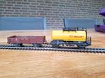 Roco H0 41542 DB open wagon + 572 510 DB ketelwagon "Schell", Gebruikt, Gelijkstroom, Wagon, Ophalen of Verzenden