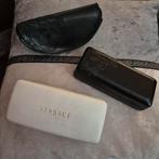 3 Versace Zonnebrillenkokers, Zonnebril, Zwart, Gianni Versace, Ophalen of Verzenden