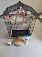 Vogelkooi compleet met voer vitamines etc, Ophalen, Zo goed als nieuw