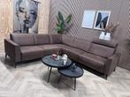 ZGAN Trendy Pronto Hoekbank - Bruin - 270 x 245, Ophalen, 250 tot 300 cm, -, -